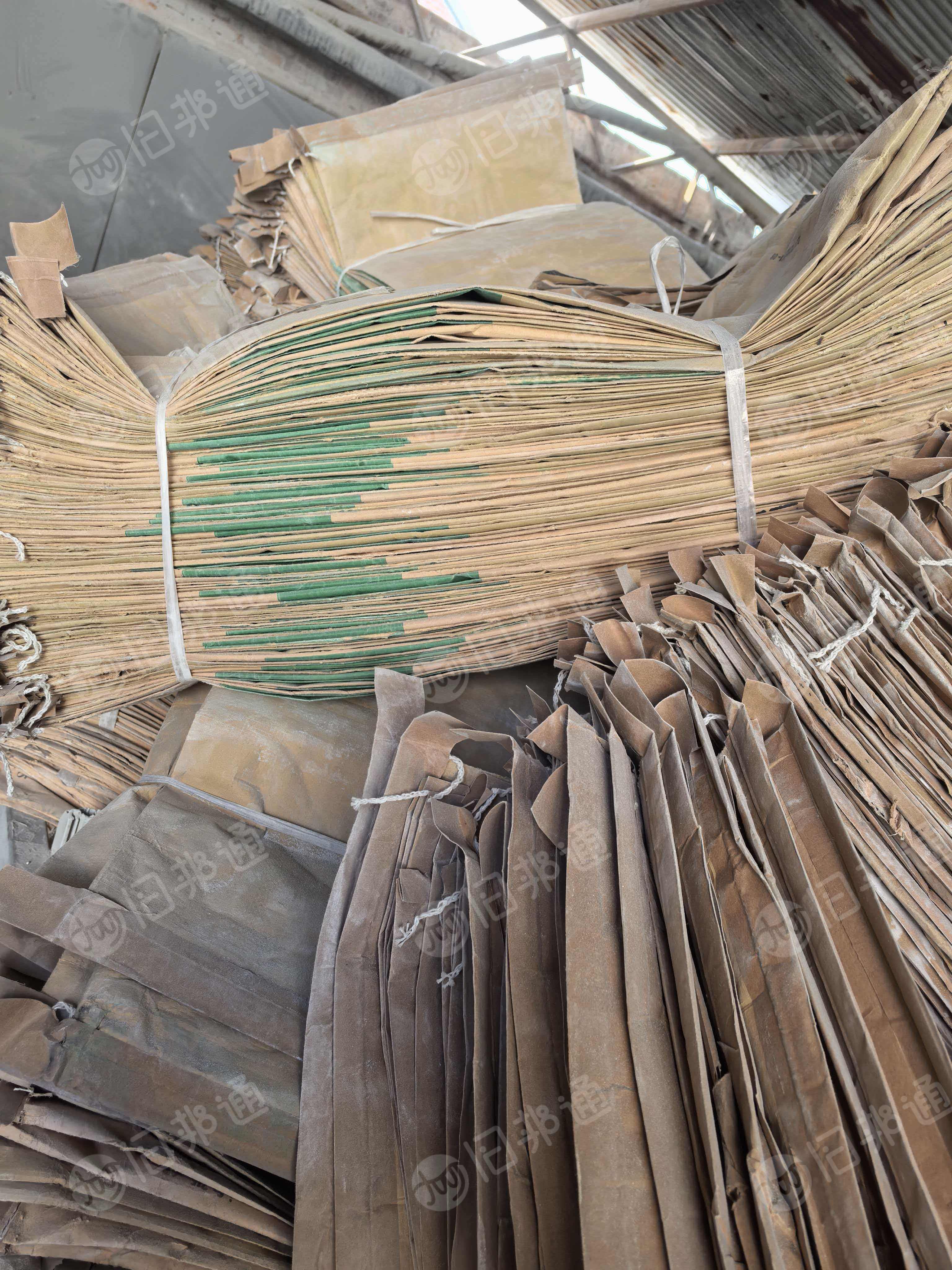 出售牛皮纸塑袋，拆线原料袋