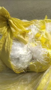 出售工业废丝，纯涤纶的
