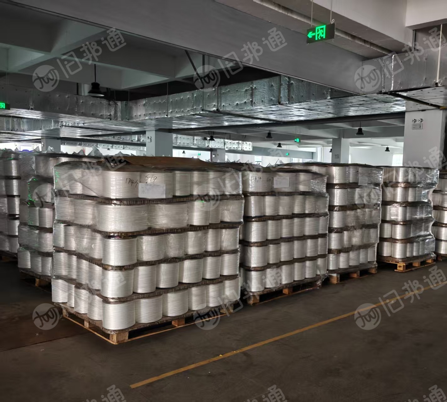 长期出售库存丙纶丝，500D到1500D，无捻，网络加捻都有，在浙江台州