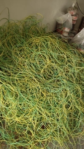 出售PVC电线皮废料，平方线皮，长期有货