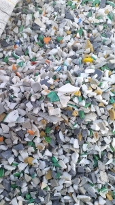 出售PPR破碎料，杂色的，不带胶，水破的，现货十几吨