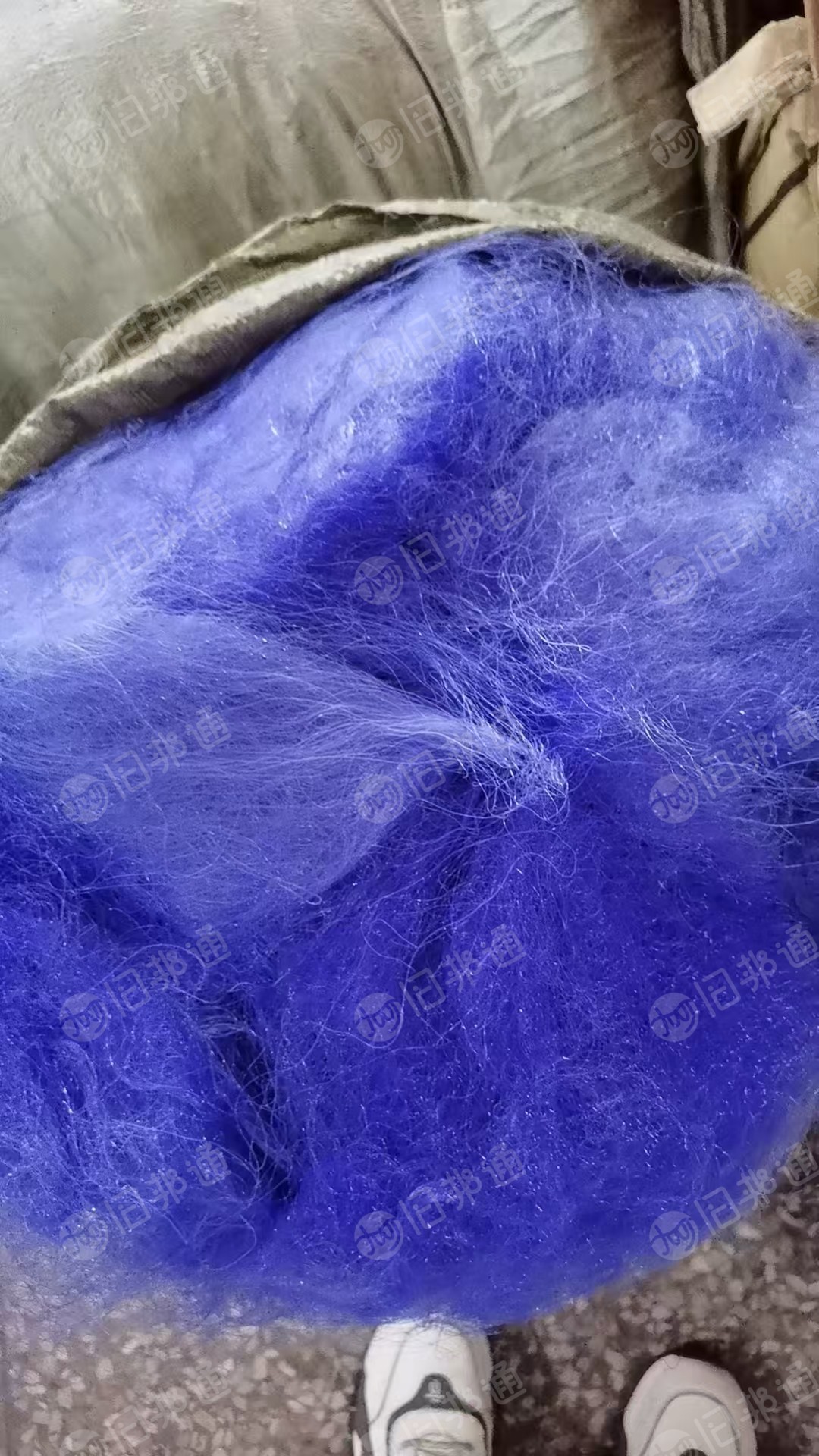 长期出售玩具厂下来的pbt复合pet废丝，杂色废丝，现货10吨