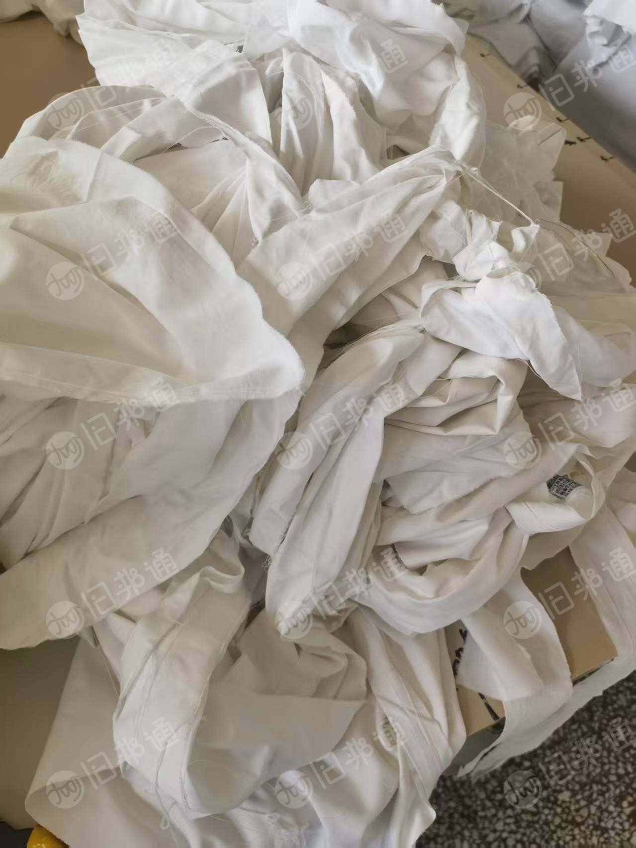 长期出售酒店床单撕下来的纯棉废布，纯棉边角料，现货有四五吨