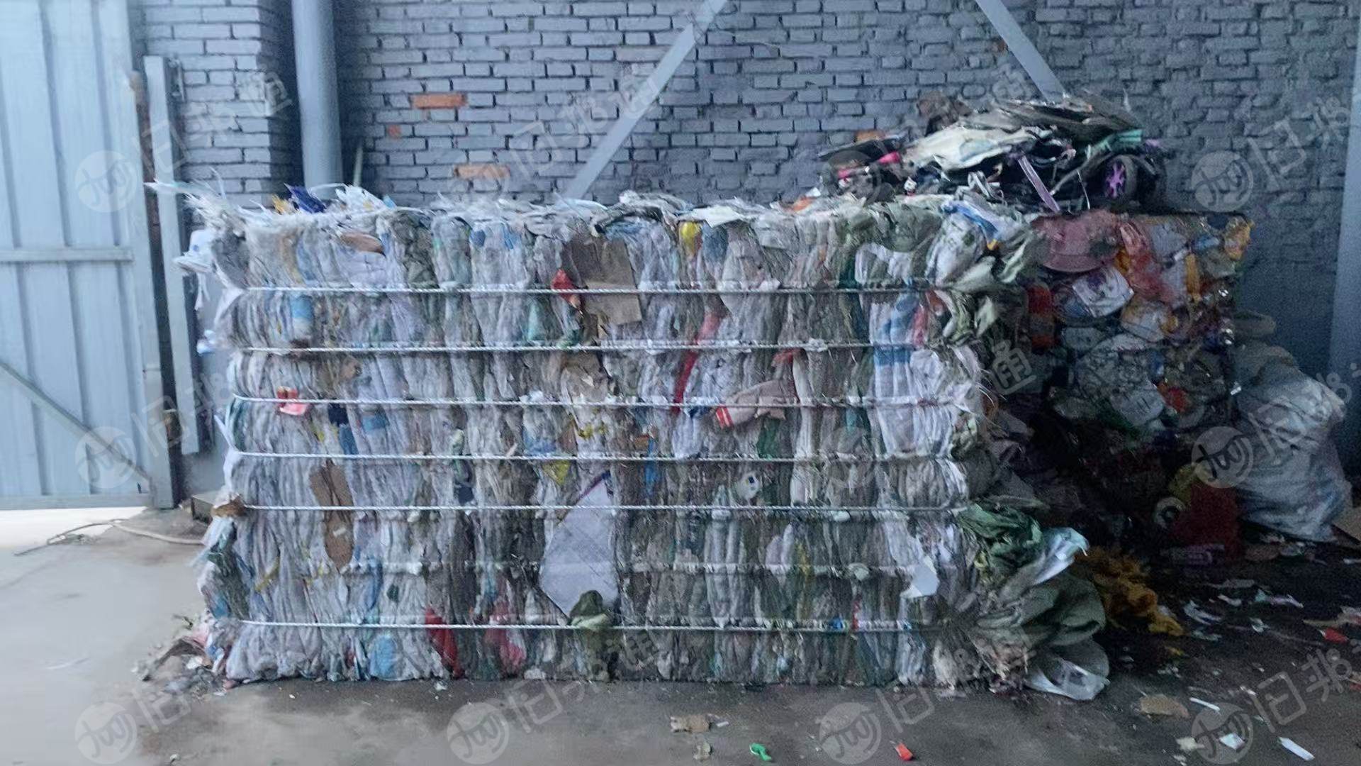 出售废旧编织袋，废旧吨包，库存存放，现货十几吨