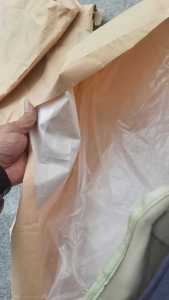 大量回收废牛皮纸塑袋，打浆用