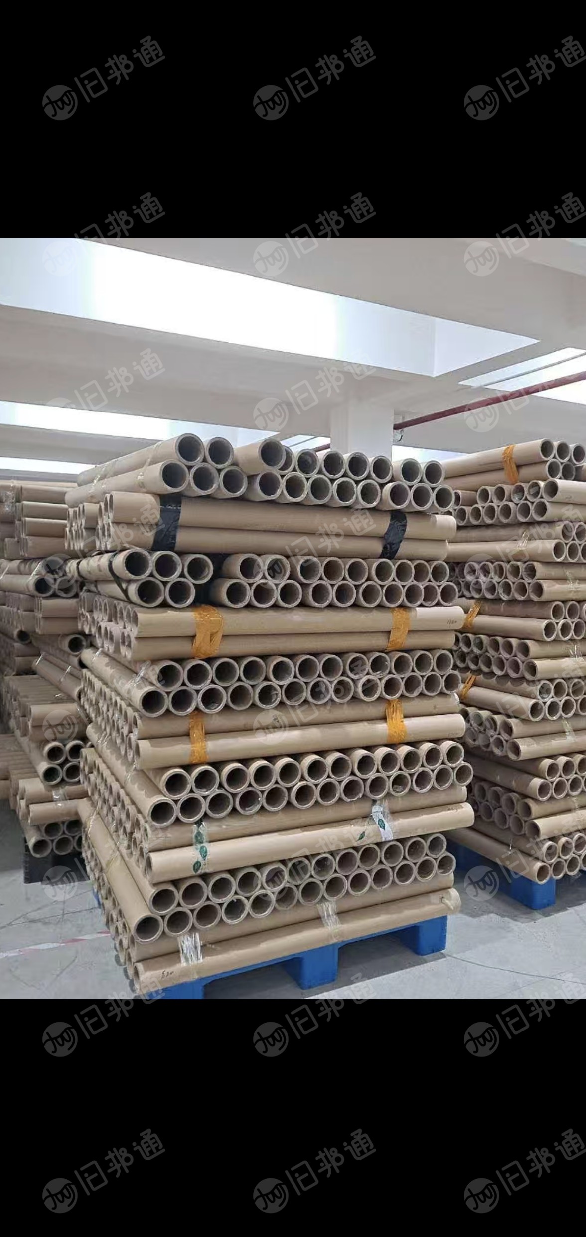 长期出售3寸二手纸管，内径7.6cm，厚度1.0cm，长度128cm