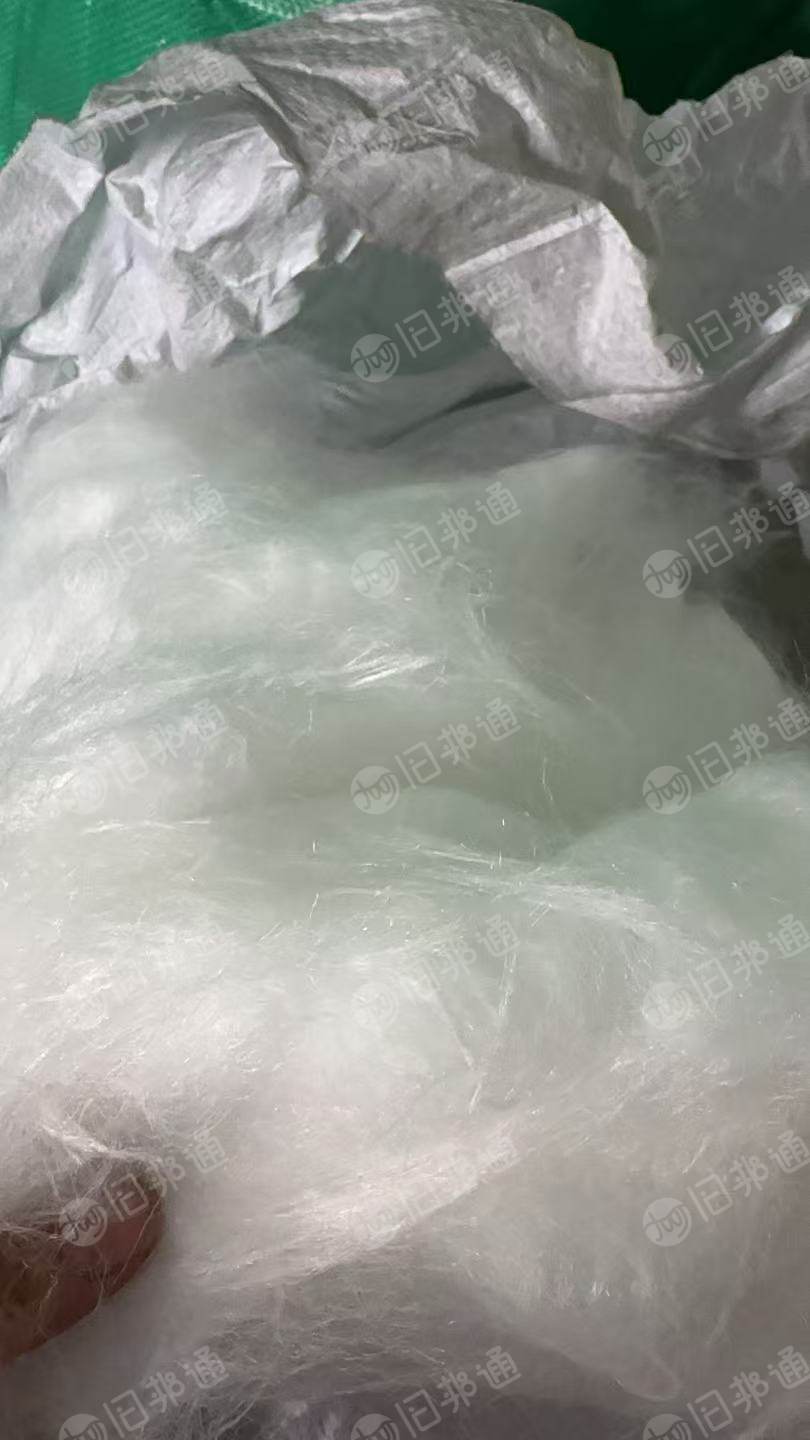 出售一批锦纶废丝，尼龙废丝，双6白色的，现货20吨左右，在江苏南通