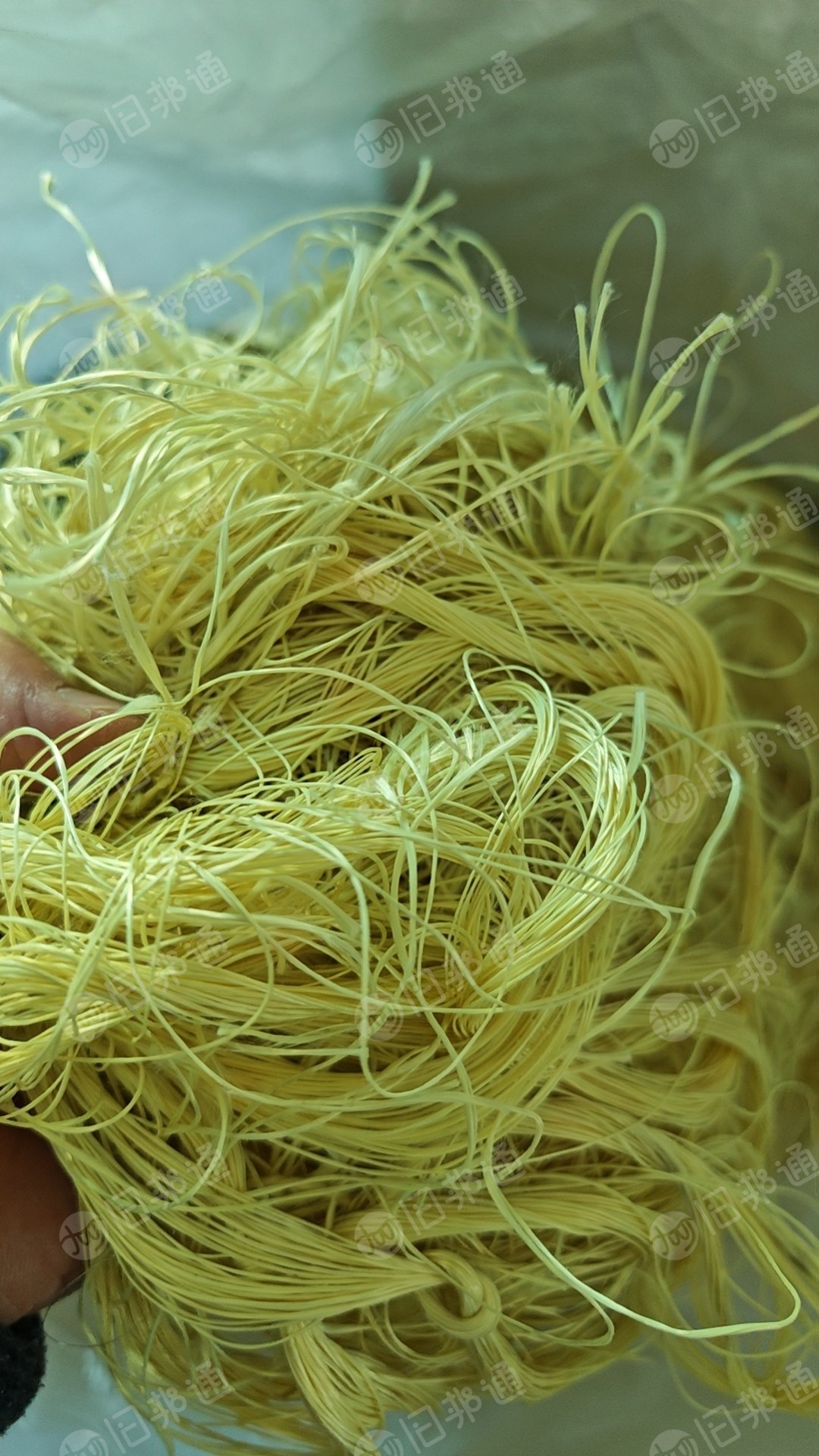 厂家长期出售芳纶废丝废纱芳纶1414芳纶乱丝,做织带下来的,现货400kg,货在广东东莞