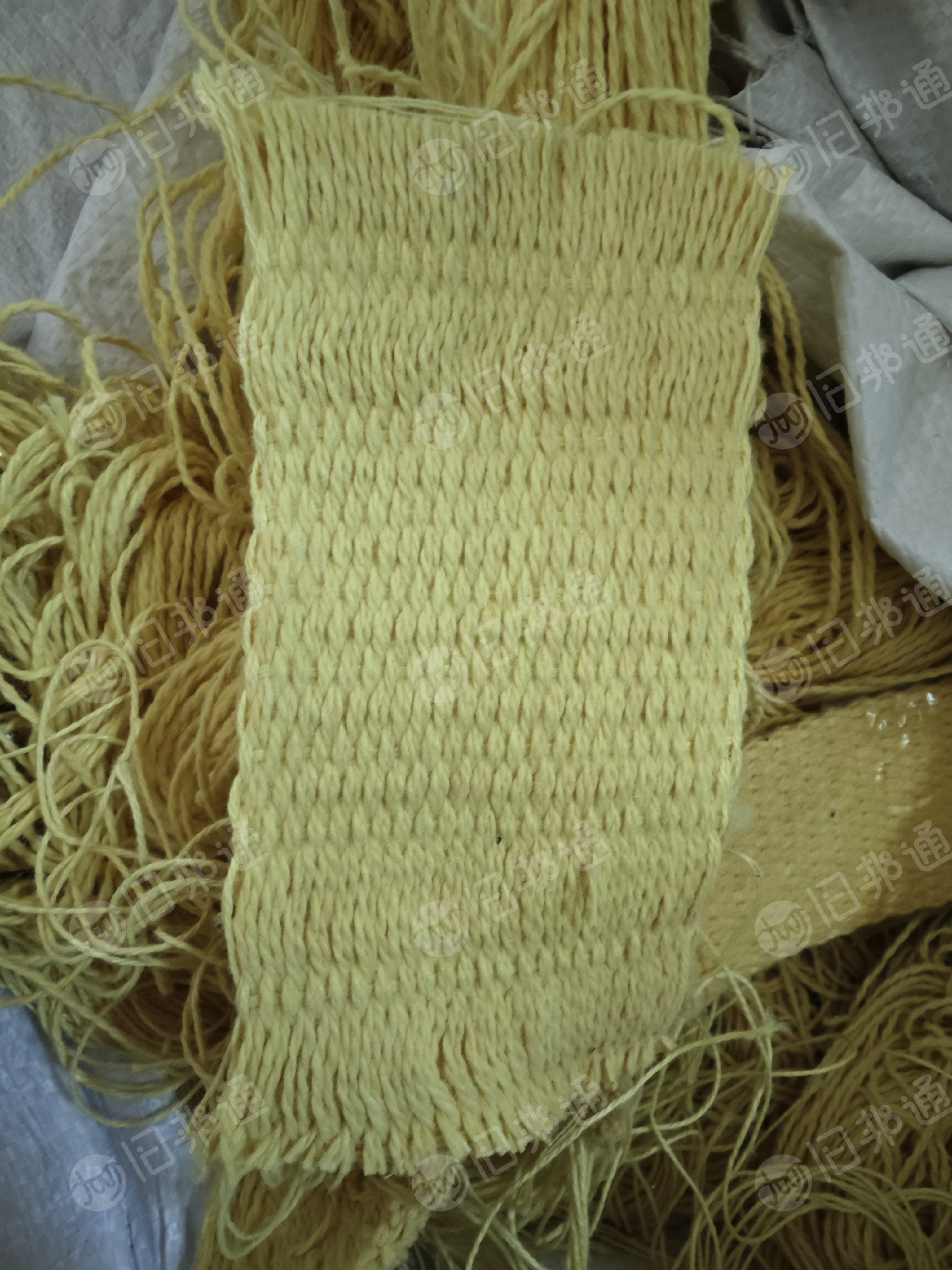 厂家长期出售芳纶废丝废纱芳纶1414芳纶乱丝,做织带下来的,现货400kg,货在广东东莞