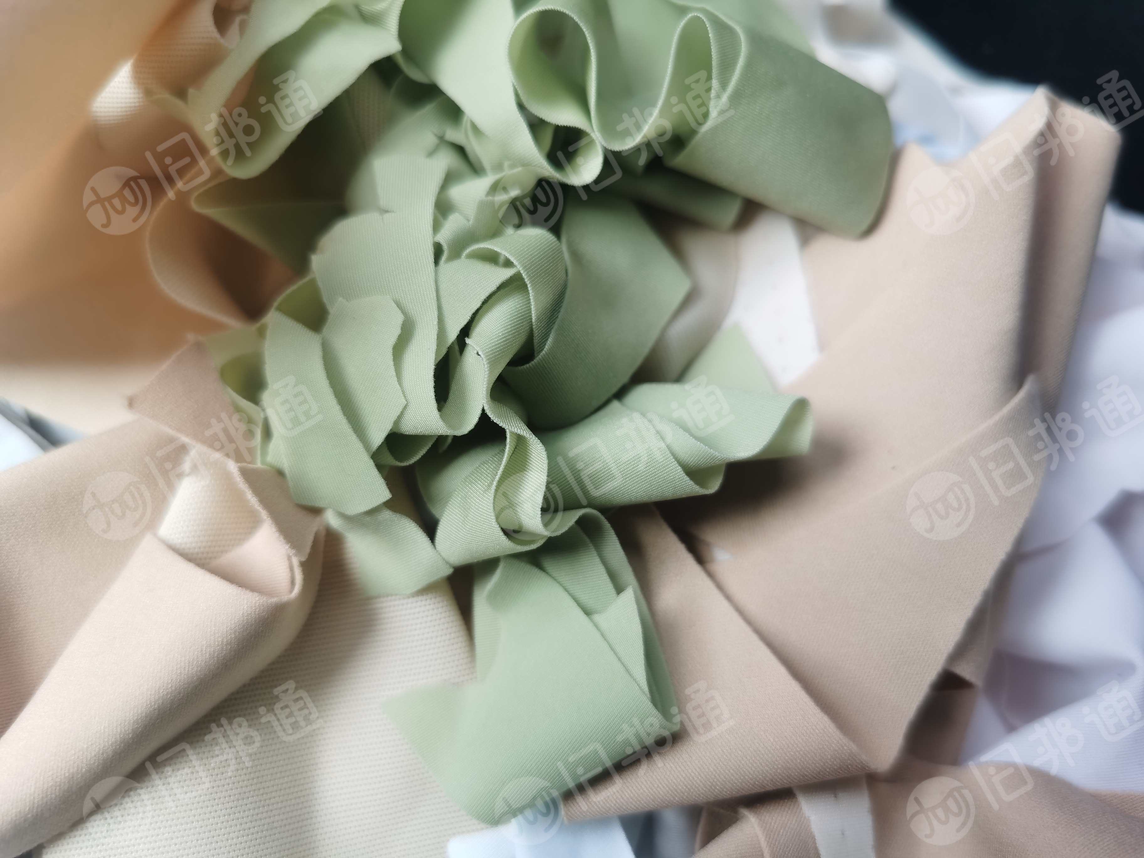 出售内衣厂下来的锦纶废布，尼龙废布，锦氨废布，统货走，现货40吨