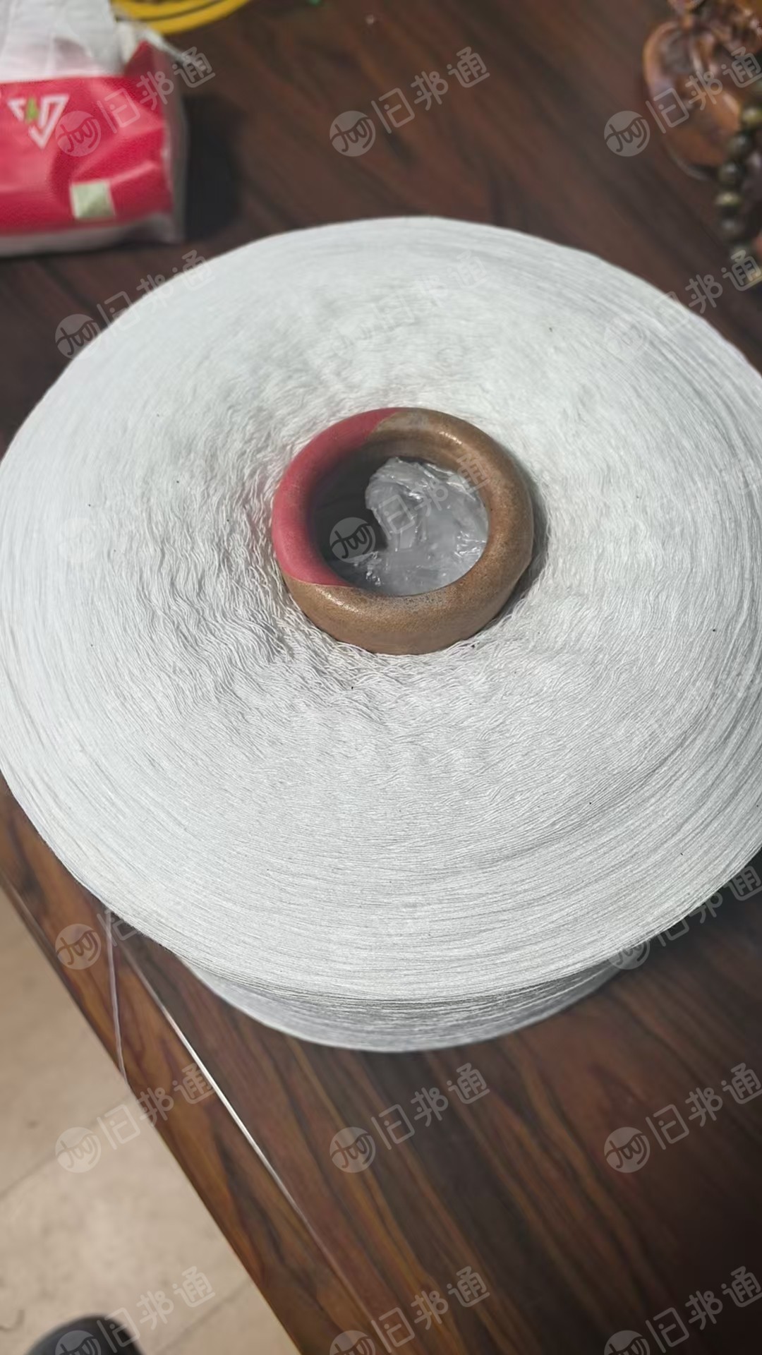 出售库存棉纱，气流纺涤棉棉纱，7支强力800左右，现货有15吨，货在河北保定