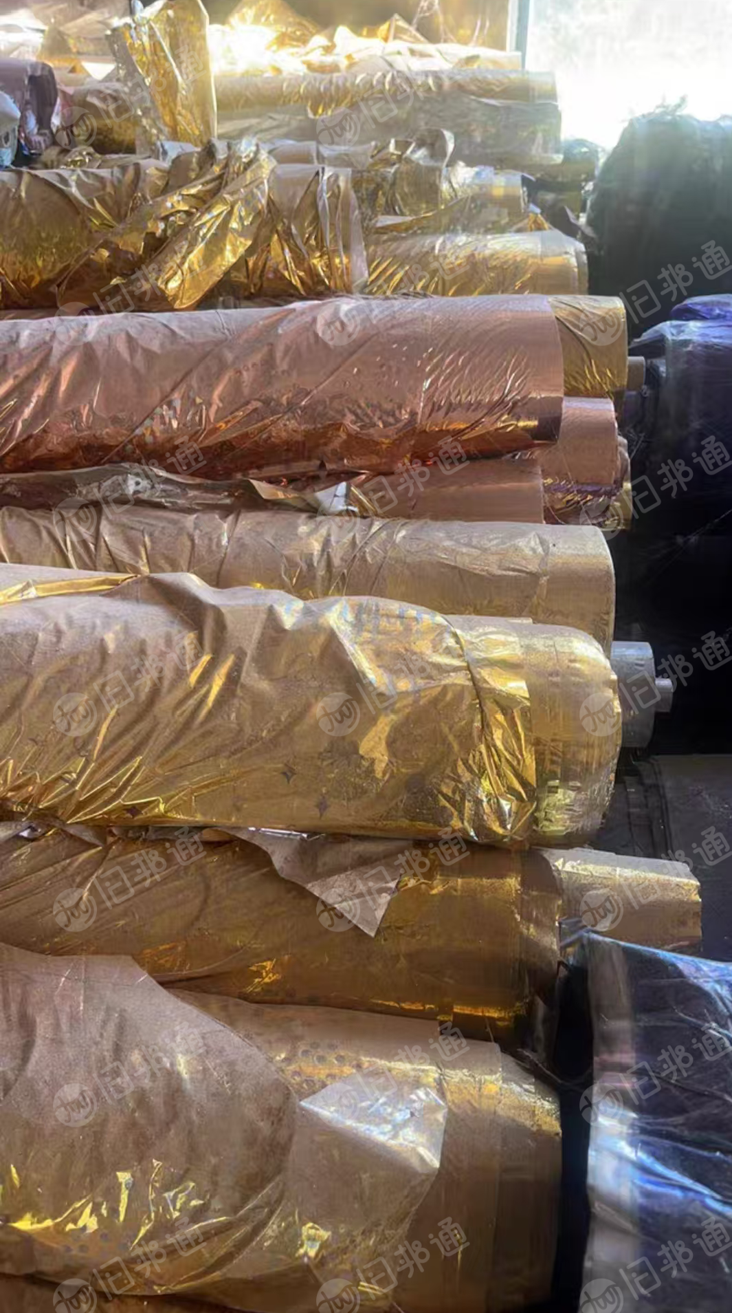 长期出售烫金卷膜，现货10吨左右，长度1米以内，88公分的多