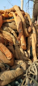 长期回收建桥梁下来的吊装带，废吊装带，厂在山东临沂