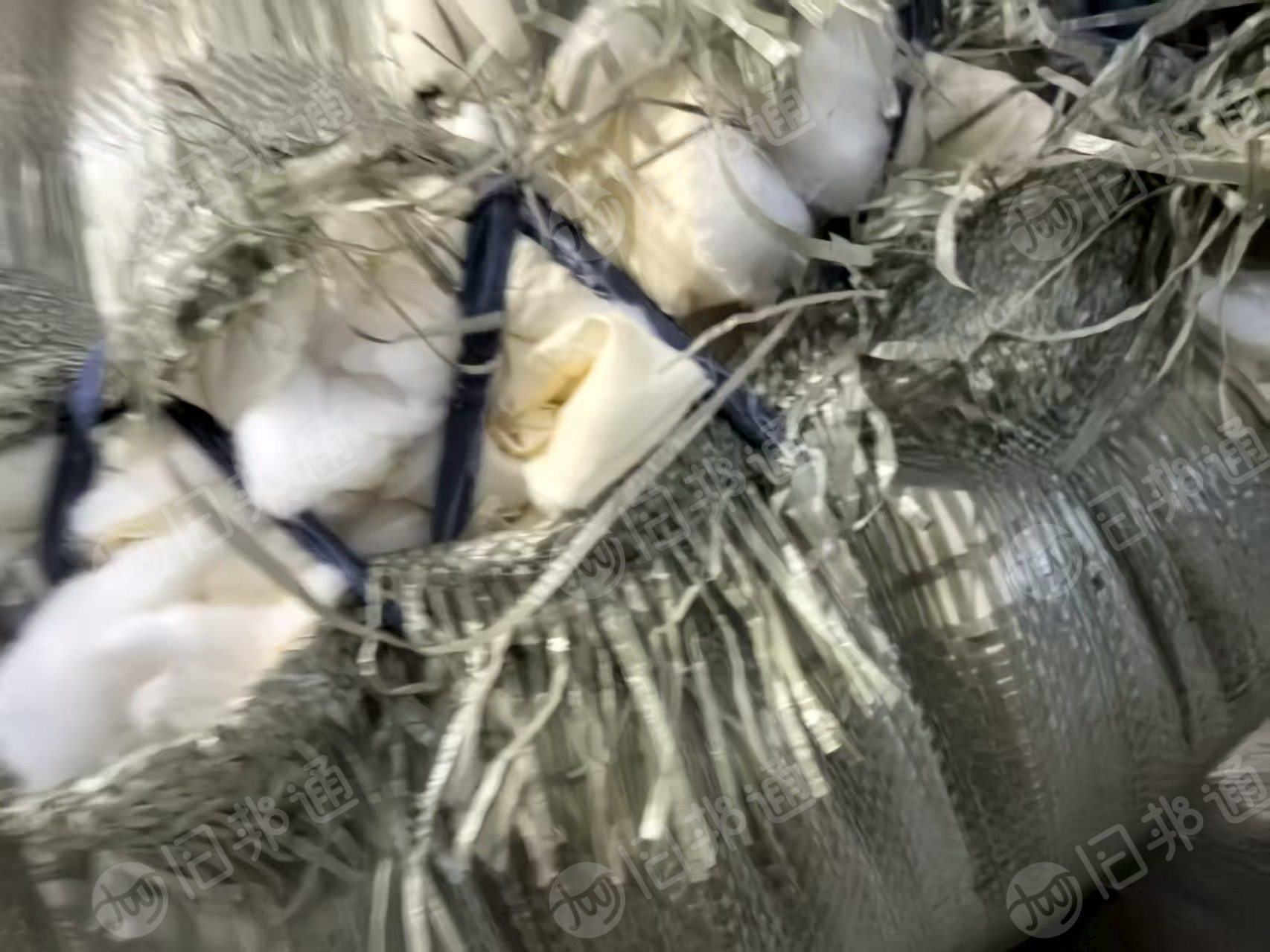 长期出售做婴儿服下来的夹丝绵，夹丝绵下脚料，两边都是纯棉的，现货十几吨