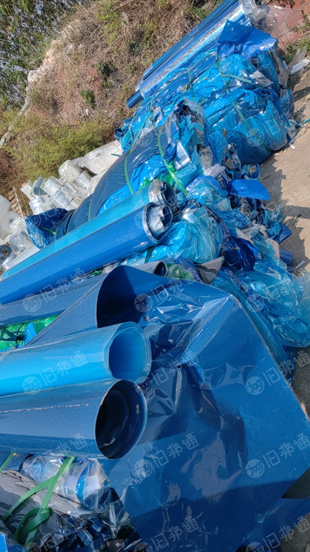 出售带胶PET蓝膜，月供40吨