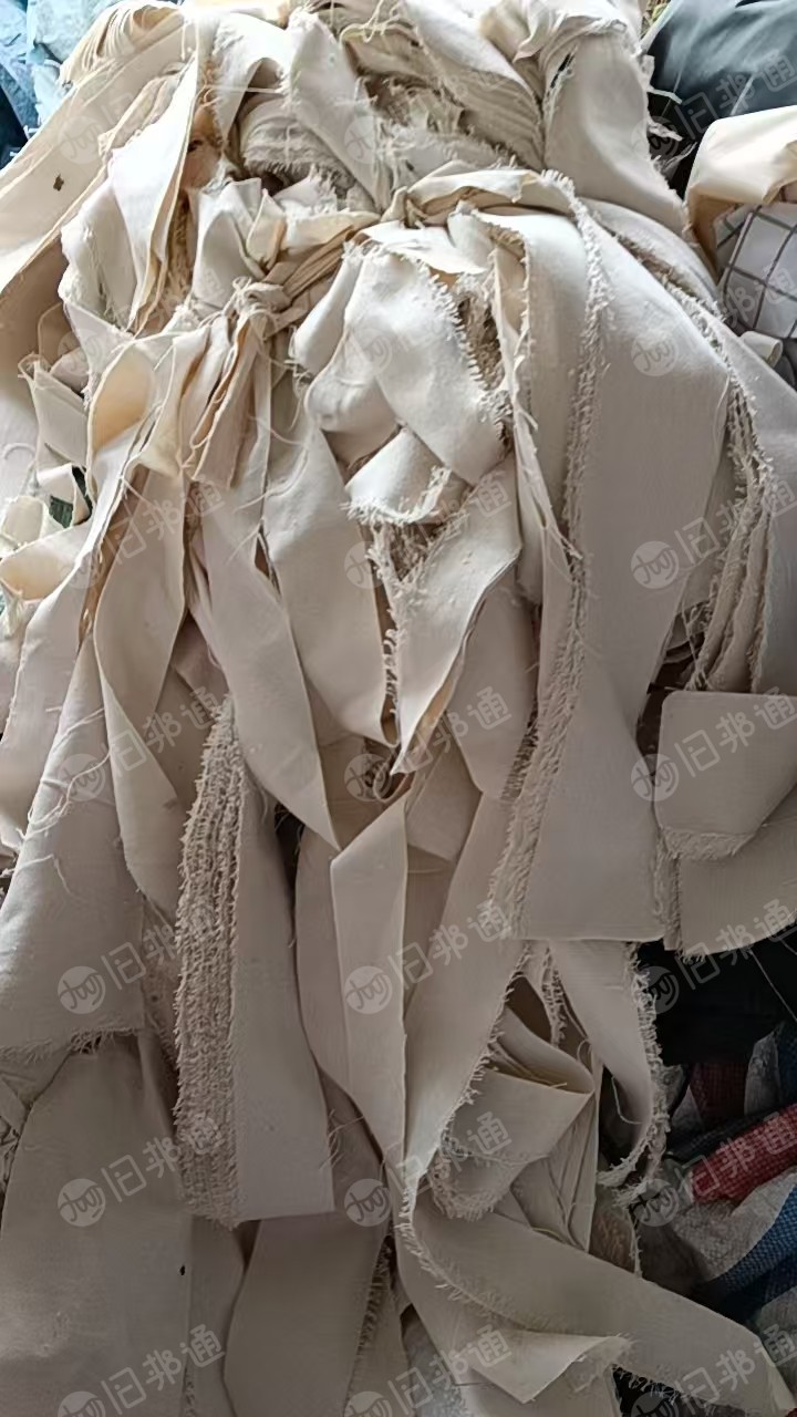 长期出售裁床厂下来的白色棉布，废棉布