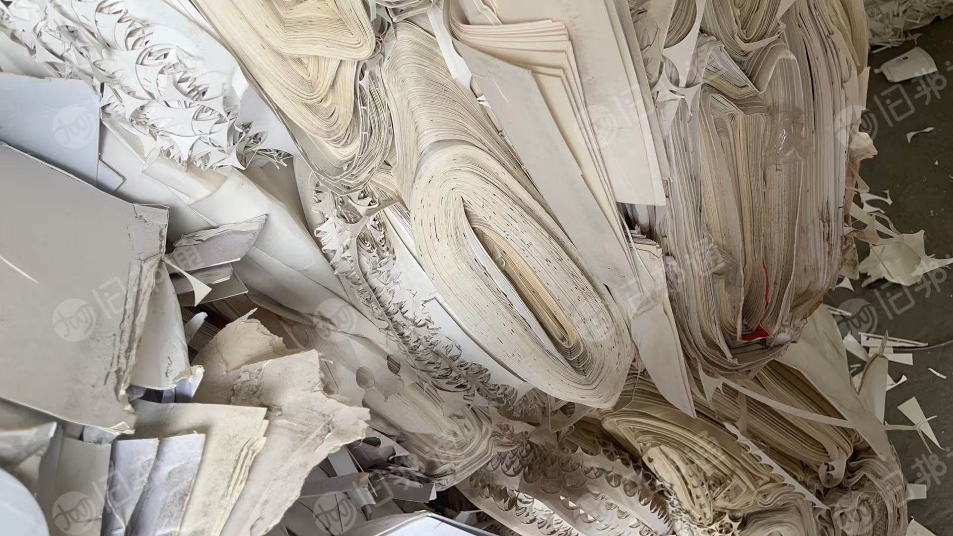 出售白色木浆瓶盖纸边角料