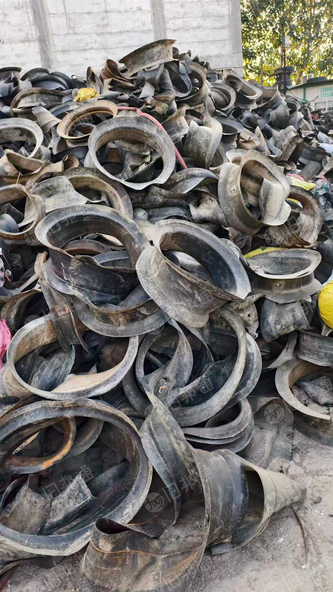 出售橡胶废内胎，橡胶胎垫