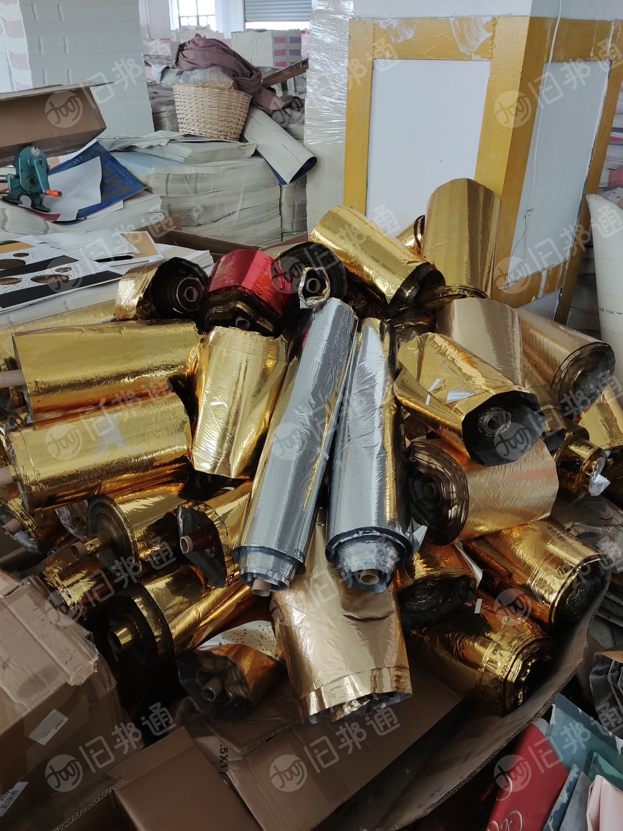 大量出售烫金膜打绳原料