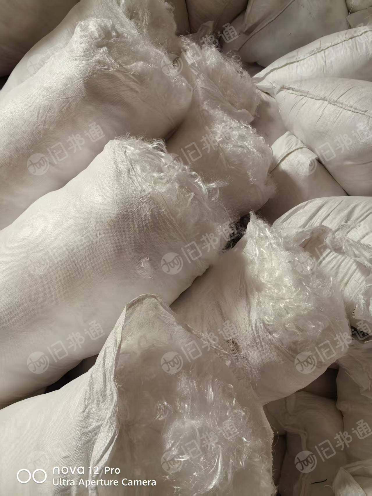 长期出售纤维生产企业下来的高分子废丝，PE废丝，高强废丝，无胶，现货有9.6米一车，货在河北石家庄