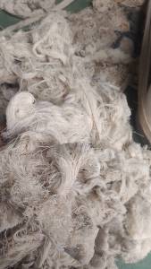 长期出售白色本白棉纱，纯棉的，气流纺下来的，纺10支下来的