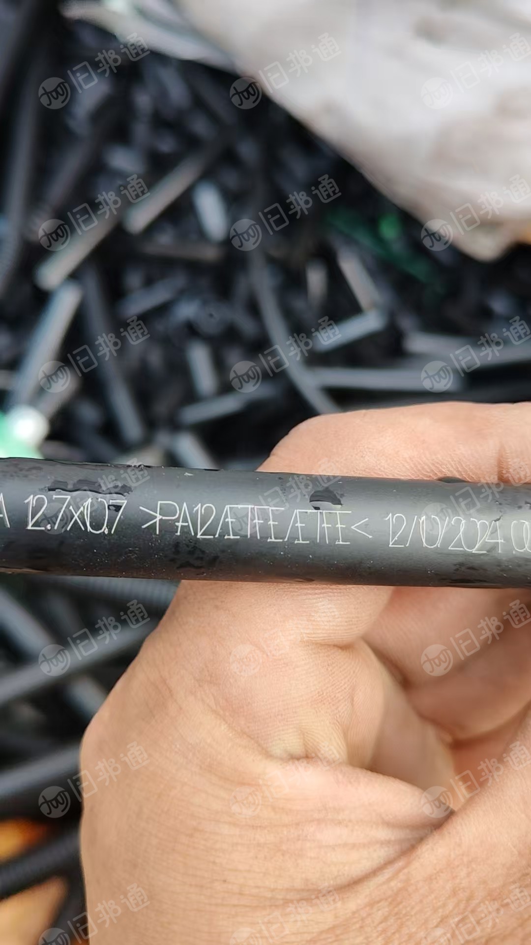 出售尼龙十二复合管毛料，现货5吨多