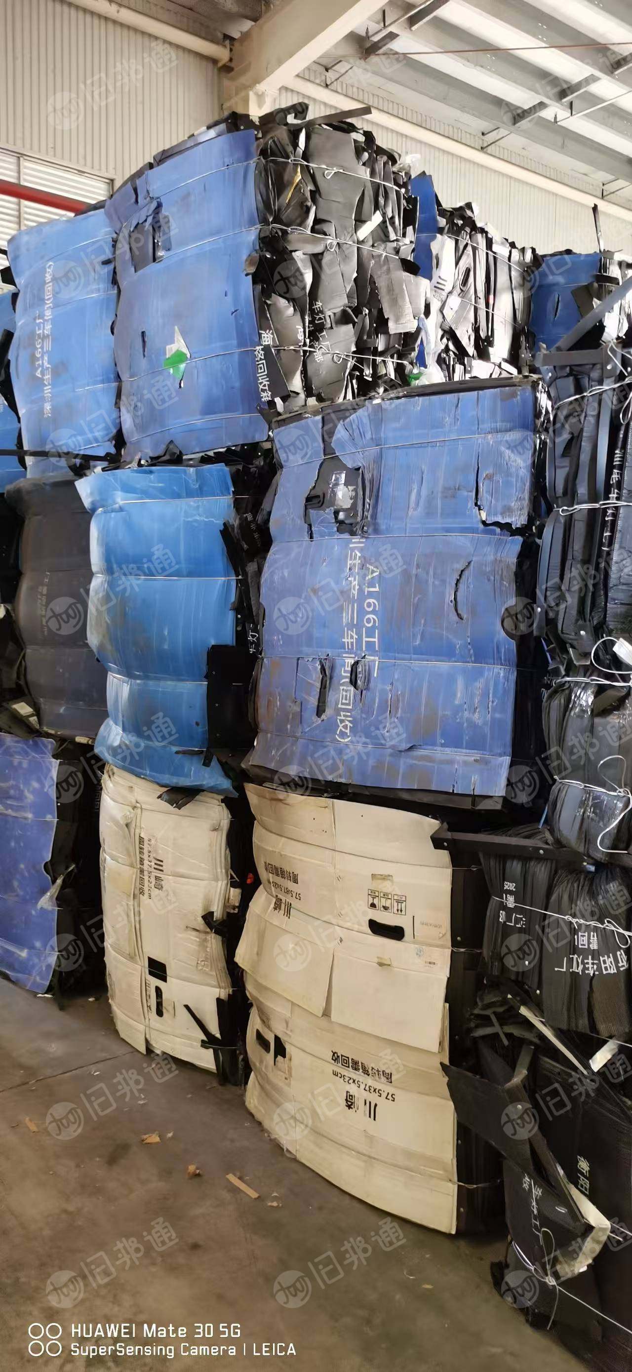 出售PP空心板毛料，黑色居多，现货有17.5一车