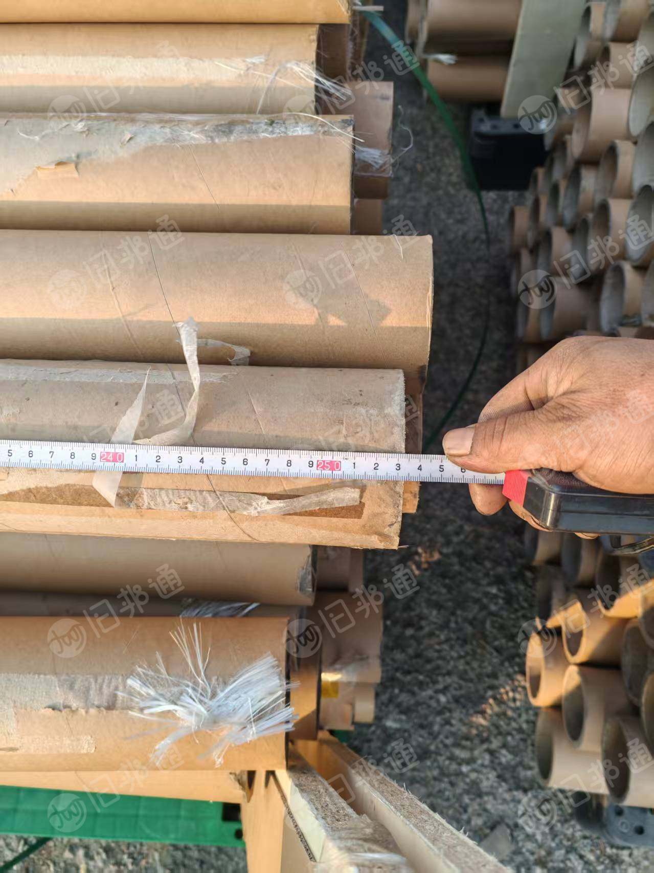 长期出售二手纸管，内径7.6cm，厚度0.5cm，长度128-253cm