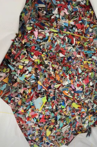 长期出售沉底花丙破碎料，每月十几吨，另出售PP秧盘破碎料（沉底的）