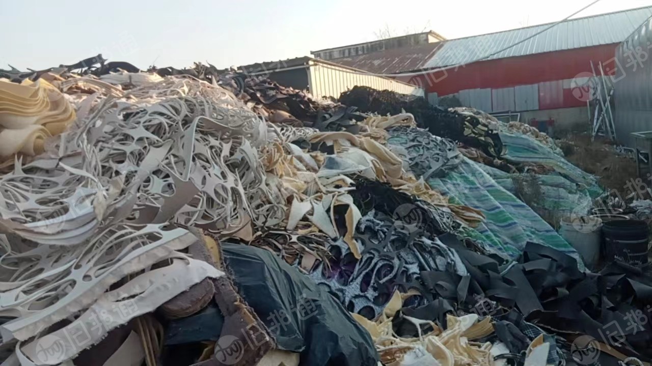 出售PPR复合羊绒毛鞋材边角料,鞋厂下来的,散的,现货十几吨