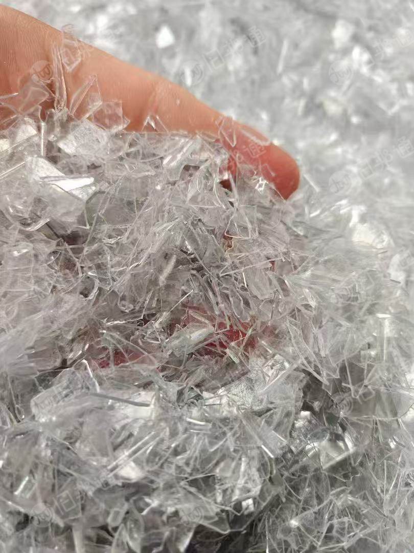 出售PET吸塑片破碎料，A级透明料，奶白料现货