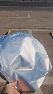 出售电子厂出来的铝塑膜炼油料，含铝20个左右，现货十几吨