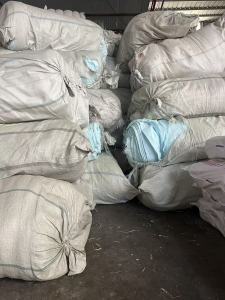 现货处理一批库存毛巾胚布，纯棉材质的，门幅克重不清楚，现货5吨，货在浙江金华