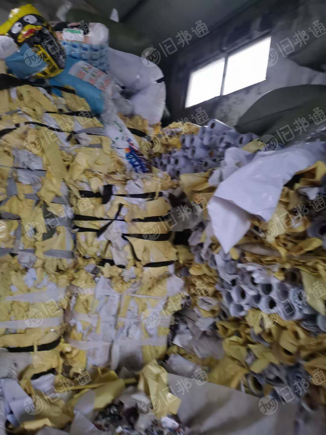 长期出售pe黄白淋膜纸废料