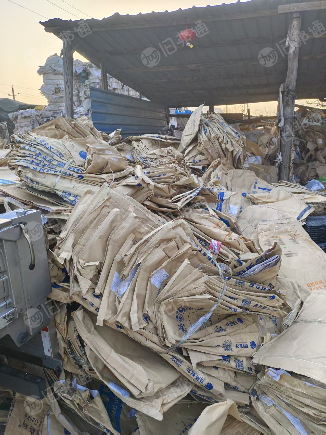 长期出售废旧牛皮纸塑袋
