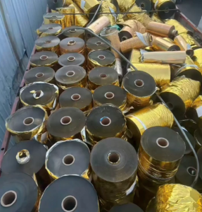 求购烟厂下来的PET烫金膜，电化铝，打绳用，年需700吨