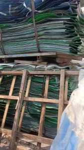 出售PE钢卷皮废料，现货十几吨