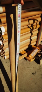 长期出售可利用纸管，内径76，厚度10，长度1350