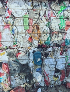 长期出售涂料桶压块