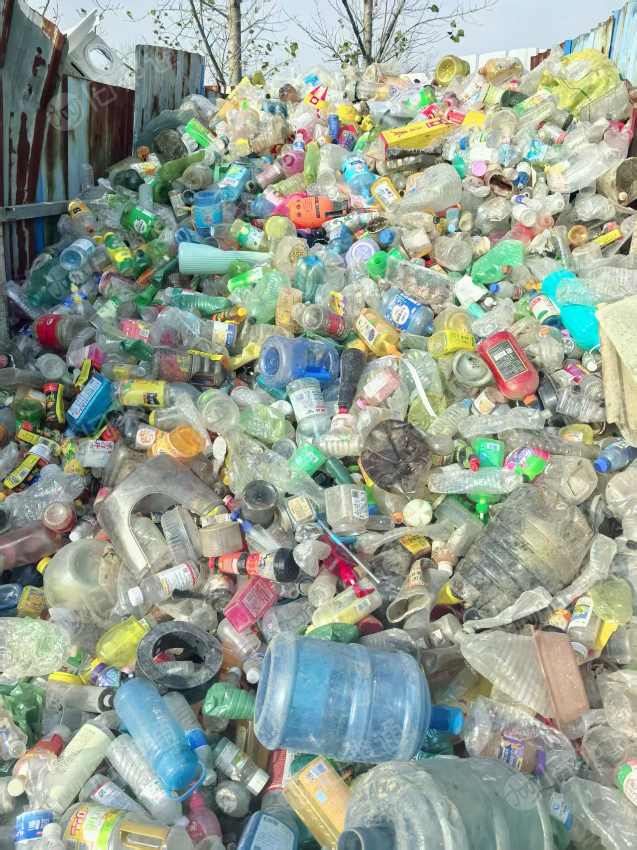 长期出售PET瓶砖，pet含量占比95以上，后天够挂车