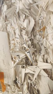 出售小花口杯纸边角料