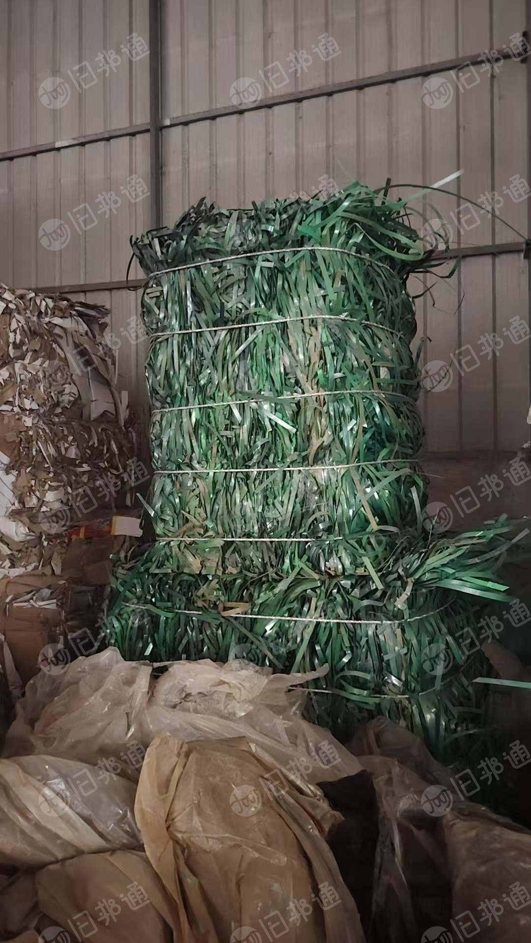 出售光伏厂下来的pet打包带废料