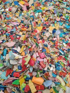 出售花色ABS破碎料，现货一百吨