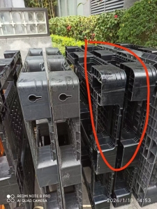 出售PP黑色托盘废料，长期有货