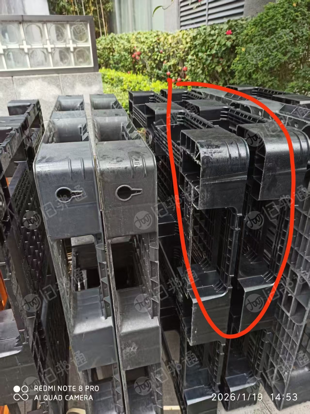 出售PP黑色托盘废料，长期有货