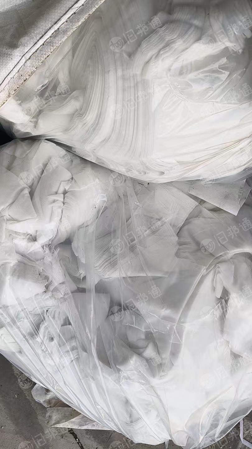 长期出售白色涤纶水刺无纺布,涤纶无纺布边角料,涤纶无纺布,现货6.8米一车