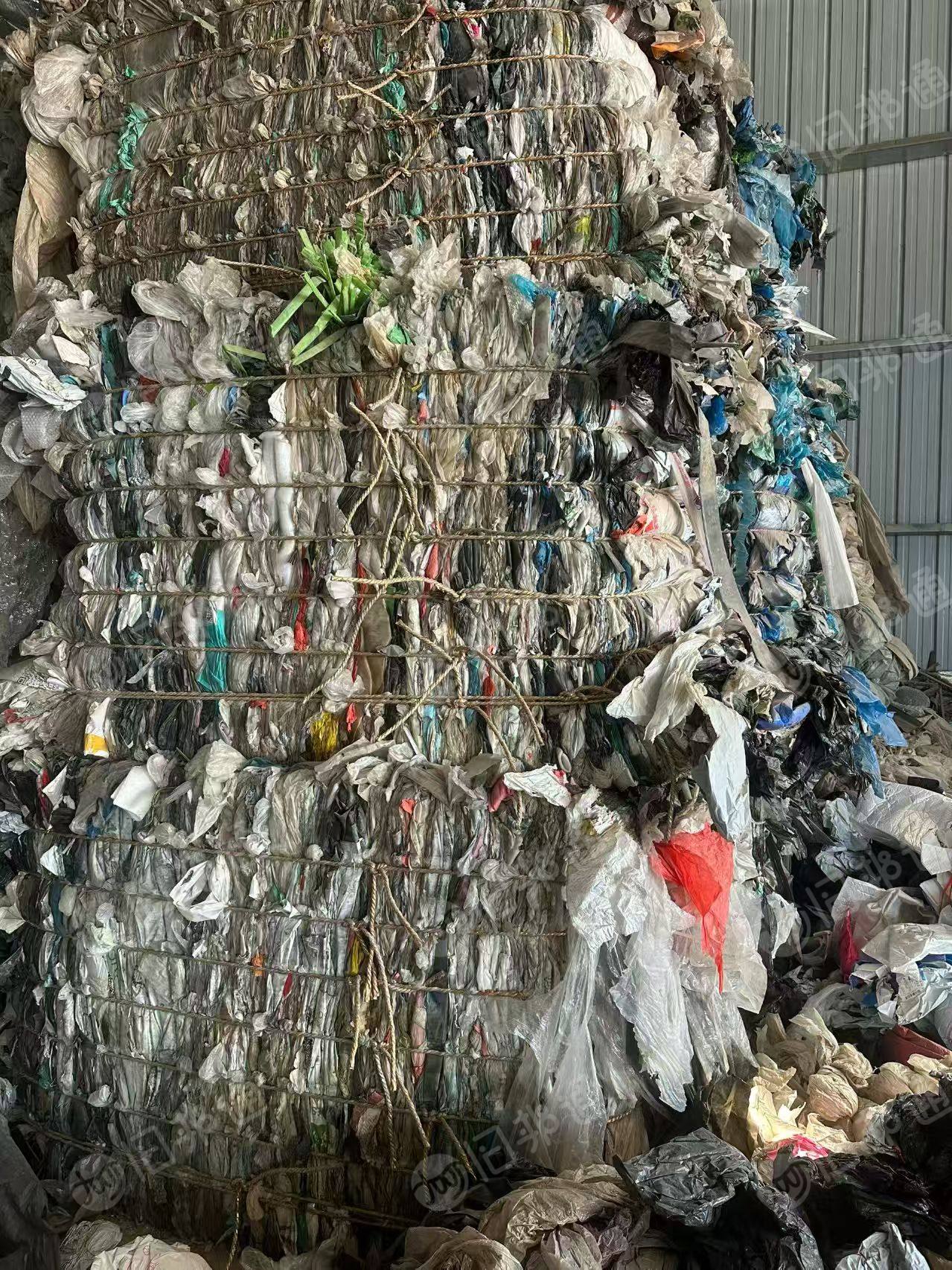 出售PE杂膜料，现货1挂车