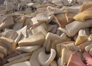 长期出售乳胶枕头，乳胶磨粉料