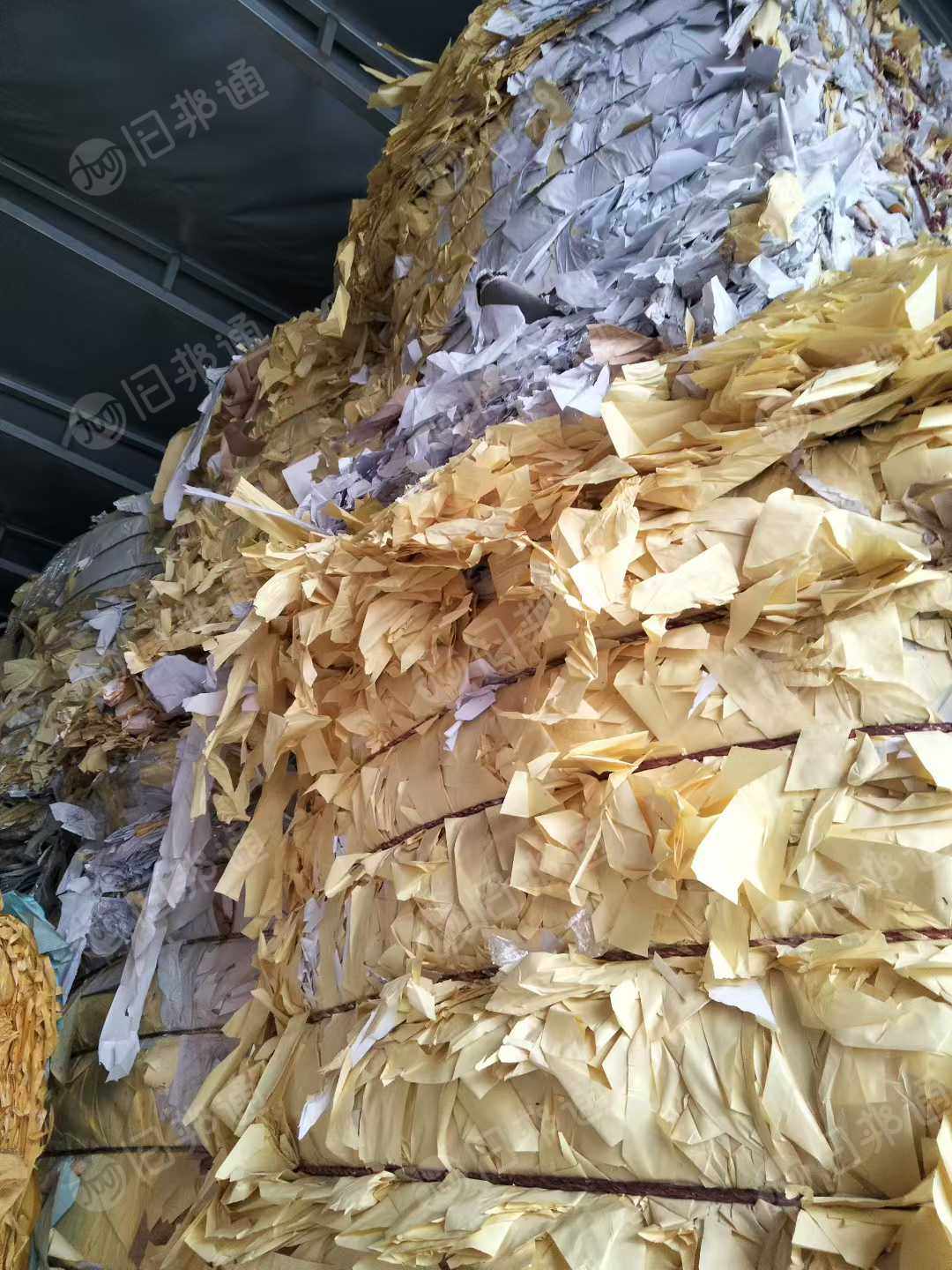 长期出售黄白淋膜纸废料，单面膜