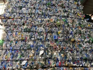 长期出售pet瓶砖压块，基本是白瓶